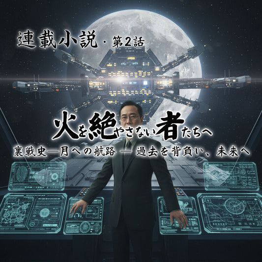 連載小説・第2話「月への航路 ― 過去を背負い、未来へ」
