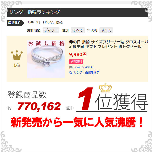 指輪 サイズフリー 一粒 クロスオーバー リング 指輪 プラチナ仕上げ レディース ギフト プレゼント 指輪 サイズフリー 一粒 クロスオーバー リング 指輪 プラチナ仕上げ レディース ギフト プレゼント