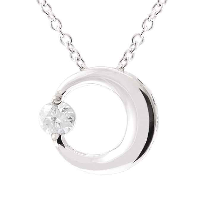 ダイヤモンド ムーン 月 ネックレス ダイヤモンド ムーン 月 ネックレス