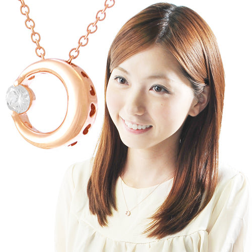 ダイヤモンド ムーン 月 ネックレス ダイヤモンド ムーン 月 ネックレス