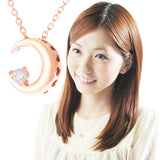 ダイヤモンド ムーン 月 ネックレス ダイヤモンド ムーン 月 ネックレス