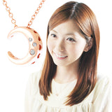 ダイヤモンド ムーン 月 ネックレス ダイヤモンド ムーン 月 ネックレス