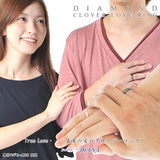 ダイヤモンド クローバー ペアリング ダイヤモンド クローバー ペアリング