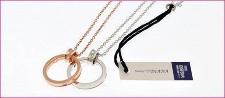 ダイヤモンド ナロー ペアネックレス ダイヤモンド ナロー ペアネックレス