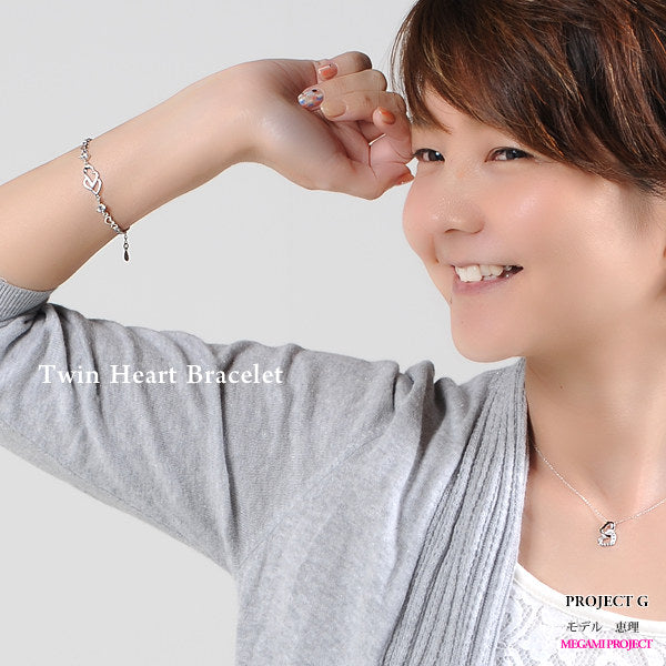 ブレスレット レディース 2粒 ハートモチーフ ブレスレット プラチナ仕上げ 誕生日 ギフト プレゼント セール ブレスレット レディース 2粒 ハートモチーフ ブレスレット プラチナ仕上げ 誕生日 ギフト プレゼント セール