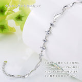 ブレスレット レディース 豪華5粒 ブレスレット プラチナ仕上げ 重ね付け 誕生日 ギフト プレゼント セール ブレスレット レディース 豪華5粒 ブレスレット プラチナ仕上げ 重ね付け 誕生日 ギフト プレゼント セール