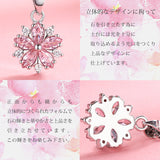 ネックレス レディース 豪華 計1.415カラット さくら ネックレス ピアス 桜 サクラ プラチナ仕上げ レディース ギフト プレゼント ネックレス レディース 豪華 計1.415カラット さくら ネックレス ピアス 桜 サクラ プラチナ仕上げ レディース ギフト プレゼント