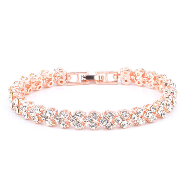 ブレスレット レディース 計5カラット G Jewelry 最高峰 マリア ハート ブレスレット エタニティ プラチナ仕上げ 誕生日 ギフト プレゼント ブレスレット レディース 計5カラット G Jewelry 最高峰 マリア ハート ブレスレット エタニティ プラチナ仕上げ 誕生日 ギフト プレゼント