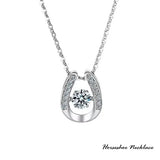 新商品 ネックレス レディース 馬蹄ネックレス 幸運 ホースシュー 揺れる CZダイヤ 計0.3ct エレガント プラチナ仕上げ レディース 女性 人気 ギフト プレゼント 新商品 ネックレス レディース 馬蹄ネックレス 幸運 ホースシュー 揺れる CZダイヤ 計0.3ct エレガント プラチナ仕上げ レディース 女性 人気 ギフト プレゼント