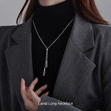 ロングネックレス レディース シンプル チェーン ラリエット 三角 カジュアル シルバー ゴールド レディース ギフト プレゼント ロングネックレス レディース シンプル チェーン ラリエット 三角 カジュアル シルバー ゴールド レディース ギフト プレゼント