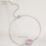 ネックレス レディース 豪華 計1.7カラット さくらシリーズ タイプ2 ネックレス ピアス 指輪 ブレスレット 桜 サクラ プラチナ仕上げ レディース ギフト プレゼント ネックレス レディース 豪華 計1.7カラット さくらシリーズ タイプ2 ネックレス ピアス 指輪 ブレスレット 桜 サクラ プラチナ仕上げ レディース ギフト プレゼント