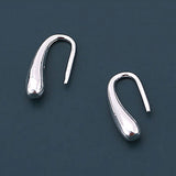 ピアス レディース 雫 しずく ドロップ ピアス シンプル フック カジュアル プラチナ仕上げ ギフト プレゼント ピアス レディース 雫 しずく ドロップ ピアス シンプル フック カジュアル プラチナ仕上げ ギフト プレゼント