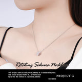 ネックレス レディース 桜 さくら 可愛い 豪華 回転する 0.55カラット ネックレス プラチナド仕上げ レディース ギフト プレゼント ネックレス レディース 桜 さくら 可愛い 豪華 回転する 0.55カラット ネックレス プラチナド仕上げ レディース ギフト プレゼント