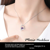 ネックレス レディース ハート オープンハート マリア ネックレス プラチナ仕上げ レディース ギフト プレゼント ネックレス レディース ハート オープンハート マリア ネックレス プラチナ仕上げ レディース ギフト プレゼント