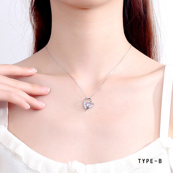 即日発送 選べる3種類 ネックレス レディース ハート オープンハート マリア ネックレス プラチナ仕上げ レディース ギフト プレゼント GHN121改SpecialEdition 即日発送 選べる3種類 ネックレス レディース ハート オープンハート マリア ネックレス プラチナ仕上げ レディース ギフト プレゼント GHN121改SpecialEdition
