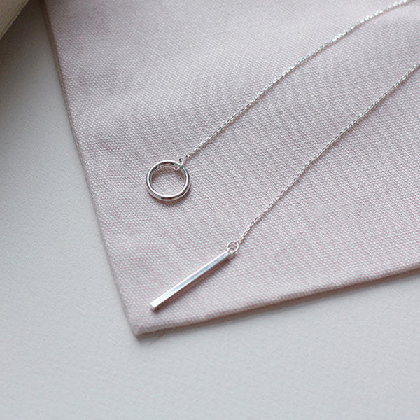 ネックレス ロングネックレス レディース Y字 リング メタルバー ネックレス プラチナ仕上げ レディース ギフト プレゼント ネックレス ロングネックレス レディース Y字 リング メタルバー ネックレス プラチナ仕上げ レディース ギフト プレゼント