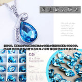 ネックレス レディース ウォータードロップ エンジェルターコイズ 可愛く エレガント ネックレス アクアマリーン 清楚 プラチナ仕上げ レディース ギフト プレゼント ネックレス レディース ウォータードロップ エンジェルターコイズ 可愛く エレガント ネックレス アクアマリーン 清楚 プラチナ仕上げ レディース ギフト プレゼント