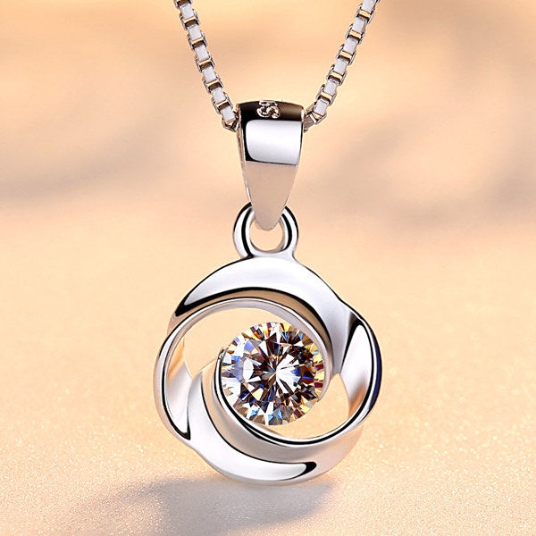 ネックレス レディース 大粒 クロスリング 一粒 ネックレス プラチナ仕上げ レディース 誕生日 ギフト プレゼント ネックレス レディース 大粒 クロスリング 一粒 ネックレス プラチナ仕上げ レディース 誕生日 ギフト プレゼント