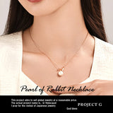 ネックレス レディース ピアス 大粒 淡水パール うさぎ 可愛い ネックレス プラチナ仕上げ レディース ギフト プレゼント ネックレス レディース ピアス 大粒 淡水パール うさぎ 可愛い ネックレス プラチナ仕上げ レディース ギフト プレゼント