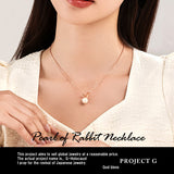 ネックレス レディース ピアス 大粒 淡水パール うさぎ 可愛い ネックレス プラチナ仕上げ レディース ギフト プレゼント ネックレス レディース ピアス 大粒 淡水パール うさぎ 可愛い ネックレス プラチナ仕上げ レディース ギフト プレゼント