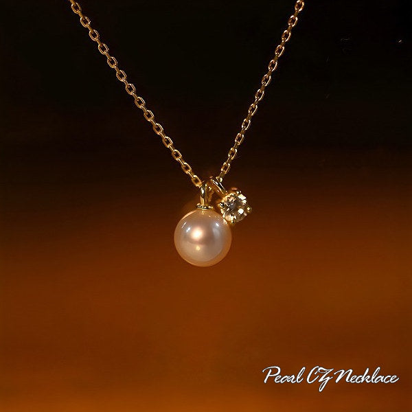 新商品 ネックレス レディース 一粒パール CZダイヤ チャーム 定番 シンプル 重ね付け 14kゴールド仕上げ レディース 女性 人気 ギフト プレゼント 新商品 ネックレス レディース 一粒パール CZダイヤ チャーム 定番 シンプル 重ね付け 14kゴールド仕上げ レディース 女性 人気 ギフト プレゼント