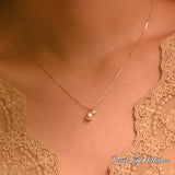 新商品 ネックレス レディース 一粒パール CZダイヤ チャーム 定番 シンプル 重ね付け 14kゴールド仕上げ レディース 女性 人気 ギフト プレゼント 新商品 ネックレス レディース 一粒パール CZダイヤ チャーム 定番 シンプル 重ね付け 14kゴールド仕上げ レディース 女性 人気 ギフト プレゼント