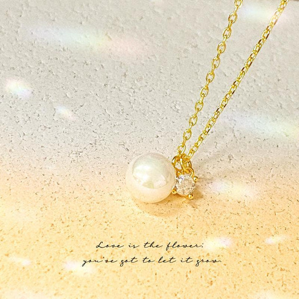 新商品 ネックレス レディース 一粒パール CZダイヤ チャーム 定番 シンプル 重ね付け 14kゴールド仕上げ レディース 女性 人気 ギフト プレゼント 新商品 ネックレス レディース 一粒パール CZダイヤ チャーム 定番 シンプル 重ね付け 14kゴールド仕上げ レディース 女性 人気 ギフト プレゼント