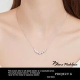 新商品 ネックレス レディース セブンストーン 7連粒  誕生石 プラチナ仕上げ レディース 女性 人気 ギフト プレゼント 新商品 ネックレス レディース セブンストーン 7連粒  誕生石 プラチナ仕上げ レディース 女性 人気 ギフト プレゼント