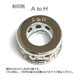 ネックレス レディース 刻印可 贅沢9粒 リング ネックレス プラチナ仕上げ レディース ギフト プレゼント ネックレス レディース 刻印可 贅沢9粒 リング ネックレス プラチナ仕上げ レディース ギフト プレゼント