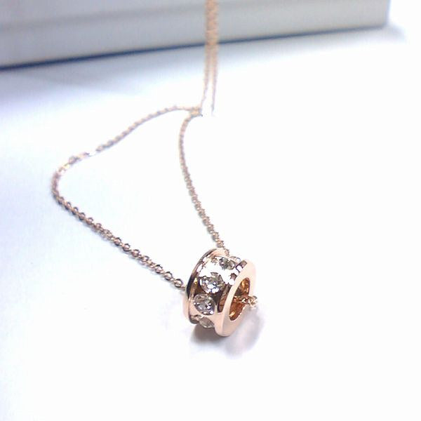 ネックレス レディース 刻印可 贅沢9粒 リング ネックレス プラチナ仕上げ レディース ギフト プレゼント ネックレス レディース 刻印可 贅沢9粒 リング ネックレス プラチナ仕上げ レディース ギフト プレゼント