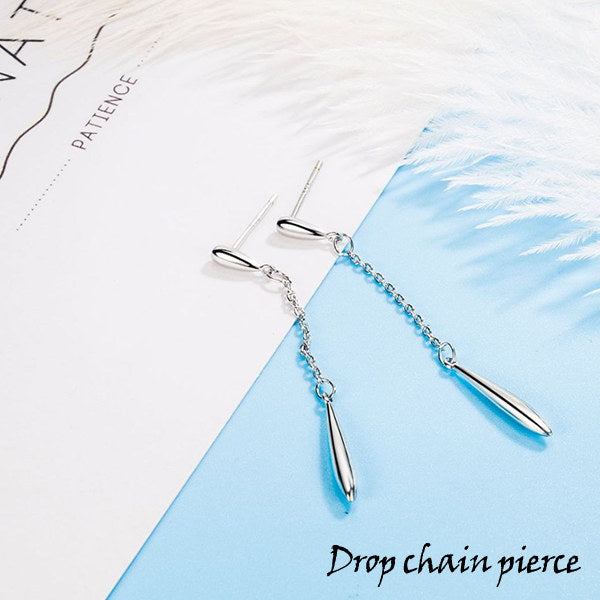 ピアス レディース 雫 しずく ドロップ チェーン ピアス シンプル アメリカンピアス レディース ギフト プレゼント ピアス レディース 雫 しずく ドロップ チェーン ピアス シンプル アメリカンピアス レディース ギフト プレゼント