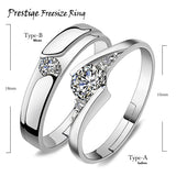 Ring for ladies, free size, single ring, platinum finish, birthday gift, present Ring for ladies, free size, single ring, platinum finish, birthday gift, present