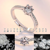 指輪 レディース サイズフリー 一粒 リング 指輪 レディース プラチナ仕上げ 誕生日 ギフト プレゼント 指輪 レディース サイズフリー 一粒 リング 指輪 レディース プラチナ仕上げ 誕生日 ギフト プレゼント