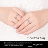 指輪 レディース サイズフリー リング 一粒 ツイスト ペアリング 指輪 レディース メンズ プラチナ仕上げ ギフト プレゼント 指輪 レディース サイズフリー リング 一粒 ツイスト ペアリング 指輪 レディース メンズ プラチナ仕上げ ギフト プレゼント