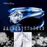 指輪 レディース サイズフリー リング 一粒 フォークロー 4爪 指輪 プラチナ仕上げ 誕生日 ギフト プレゼント 指輪 レディース サイズフリー リング 一粒 フォークロー 4爪 指輪 プラチナ仕上げ 誕生日 ギフト プレゼント