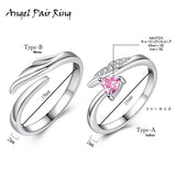 指輪 レディース サイズフリー リング ハート 一粒 エンジェル ペアリング 指輪 プラチナ仕上げ レディース メンズ ギフト プレゼント 指輪 レディース サイズフリー リング ハート 一粒 エンジェル ペアリング 指輪 プラチナ仕上げ レディース メンズ ギフト プレゼント