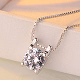 レディース 大粒 一粒 ソリッド ネックレス プラチナ仕上げ レディース 誕生日 ギフト プレゼント レディース 大粒 一粒 ソリッド ネックレス プラチナ仕上げ レディース 誕生日 ギフト プレゼント