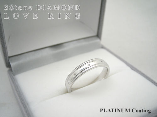 ダイヤモンド トリロジー リング ダイヤモンド トリロジー リング