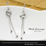 レディース マスクイヤリング/選べる5種類のチャーム ジュエリー マスク イヤリング cz ギフト プレゼント レディース マスクイヤリング/選べる5種類のチャーム ジュエリー マスク イヤリング cz ギフト プレゼント