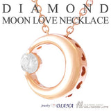 ダイヤモンド ムーン 月 ネックレス ダイヤモンド ムーン 月 ネックレス