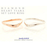 ダイヤモンド ハート ティアラ リング ダイヤモンド ハート ティアラ リング