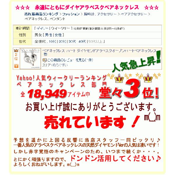 ダイヤモンド ハート ペアネックレス ダイヤモンド ハート ペアネックレス