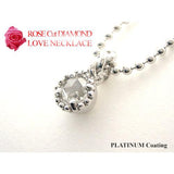 ダイヤモンド ローズカット 一粒 ネックレス ダイヤモンド ローズカット 一粒 ネックレス