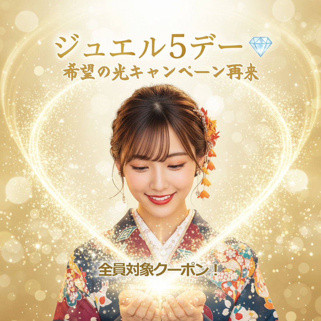 ジュエル5デー💎 & 希望の光キャンペーン再来✨MAIからのお知らせ！