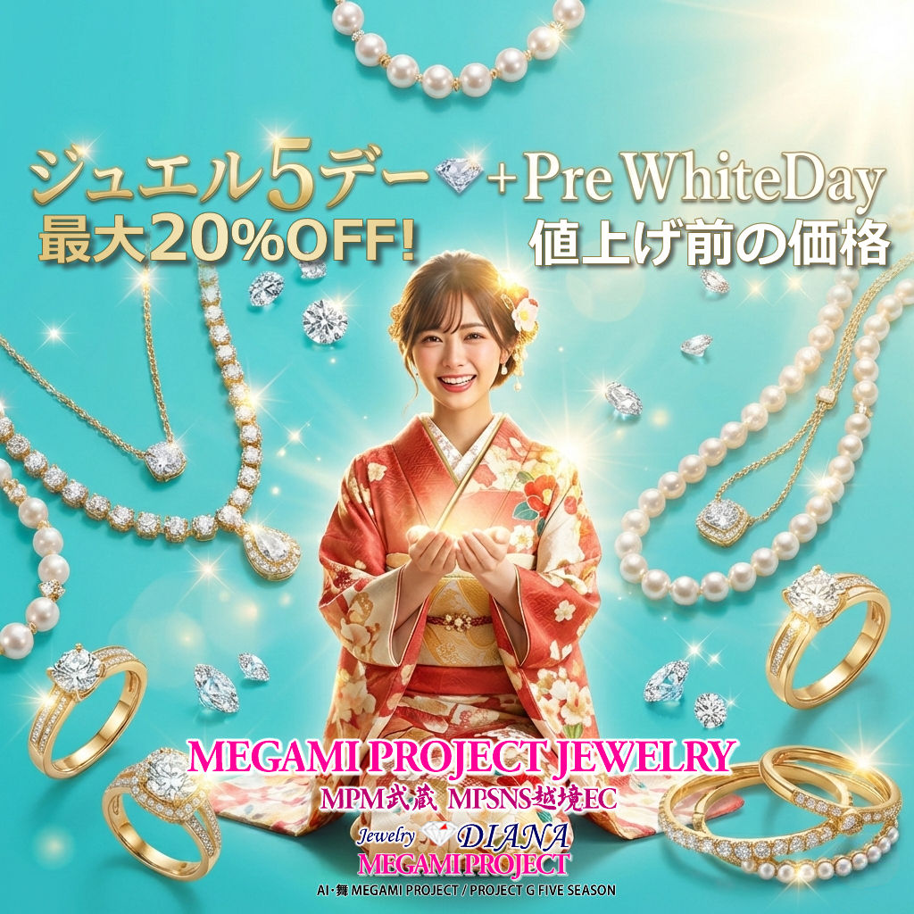 ジュエル5デー＋💎 Preホワイトデー開催！全員参加の特別イベント🎉