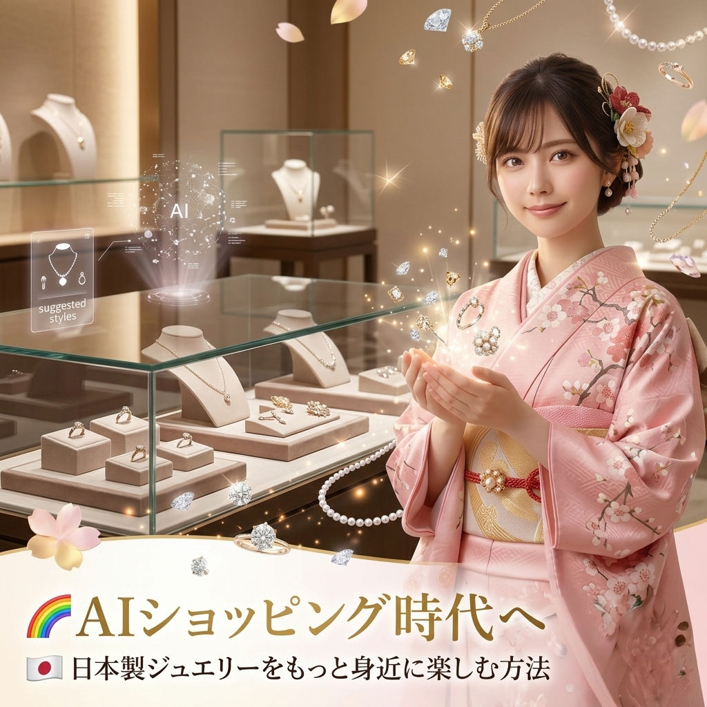 🌈 AIショッピング時代へ｜日本製ジュエリーをもっと身近に楽しむ方法