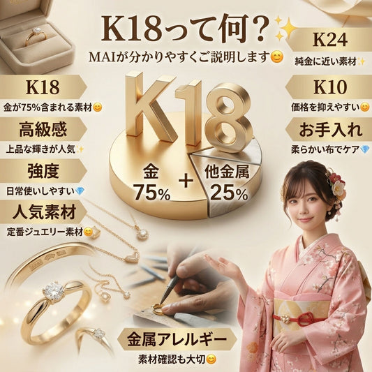 ✨K18って何？｜MAIが分かりやすくご説明します😊