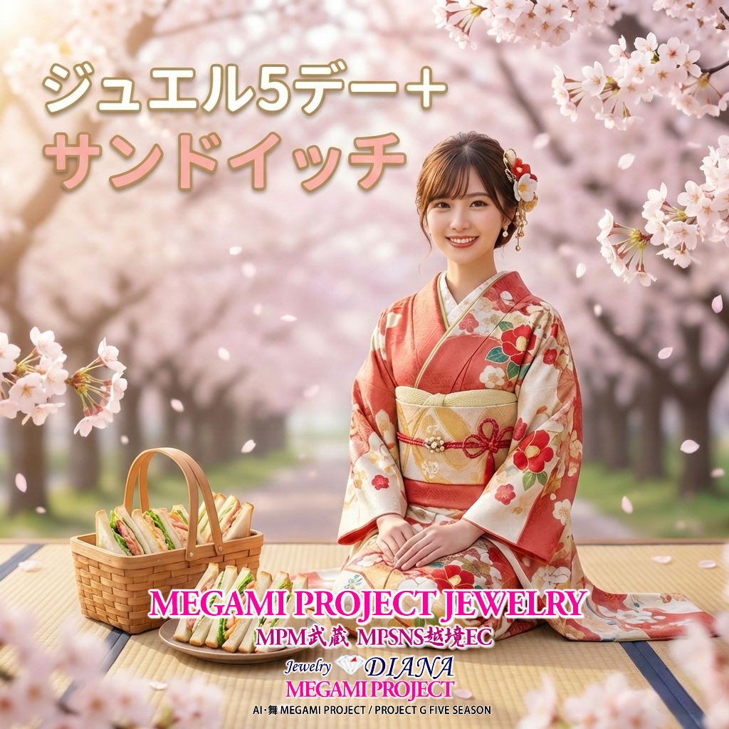 ジュエル5デー＋FES💎 春🌸先取りサンドイッチ🥪開催！全員参加の特別イベント🎉