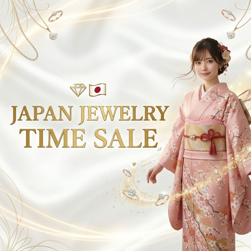 新企画✨ 毎日変わる日本製ジュエリー💎タイムセールスタート⏰｜MAIからのご案内😊