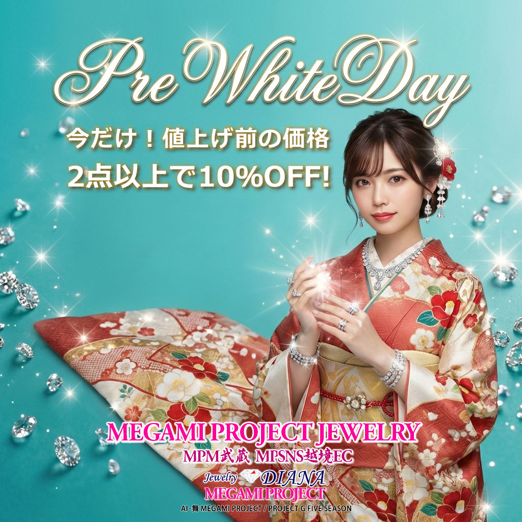 Pre WhiteDay💎✨ 今だけ値上げ前価格ラストチャンス！2点以上で10%OFF🎁